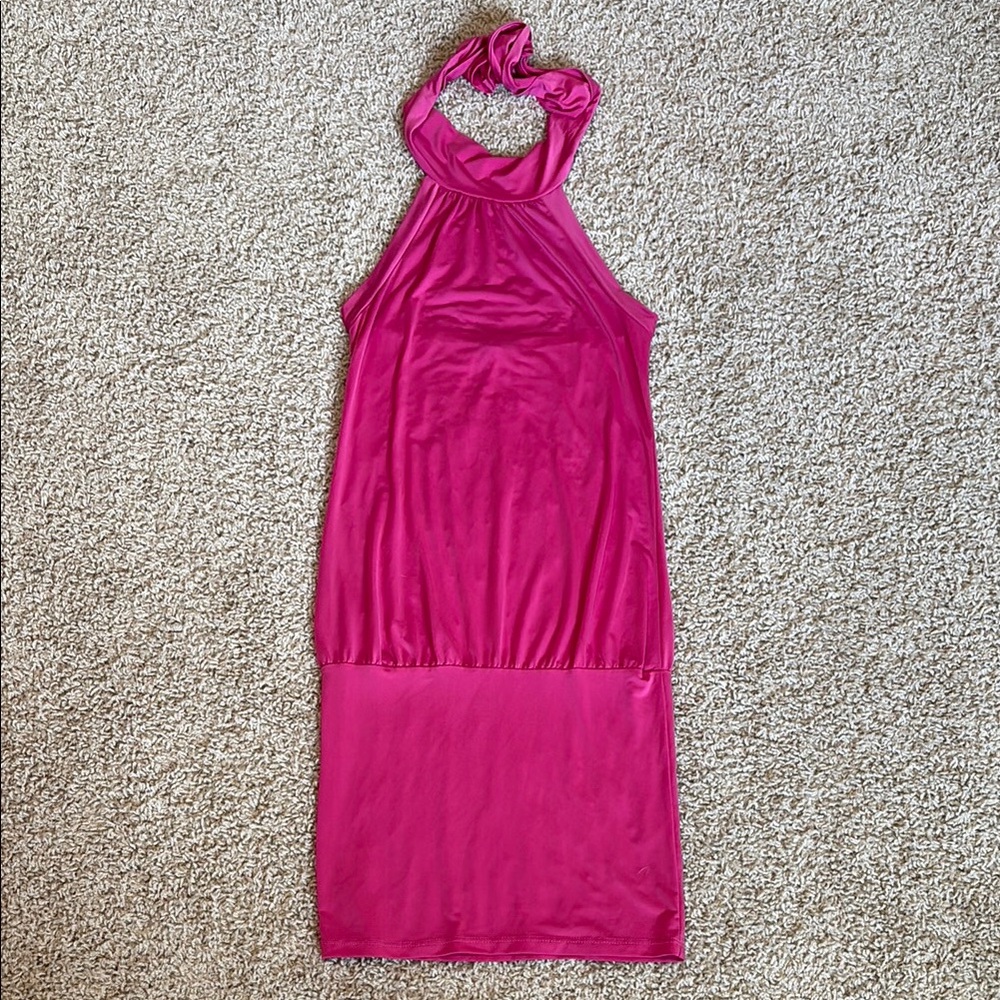 Pink Halter Dress